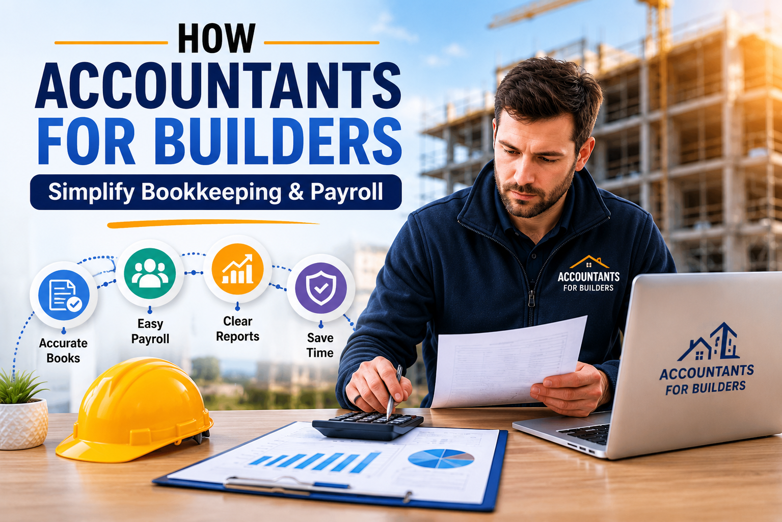 How Accountants for Builders Simplify Bookkeeping and Payroll