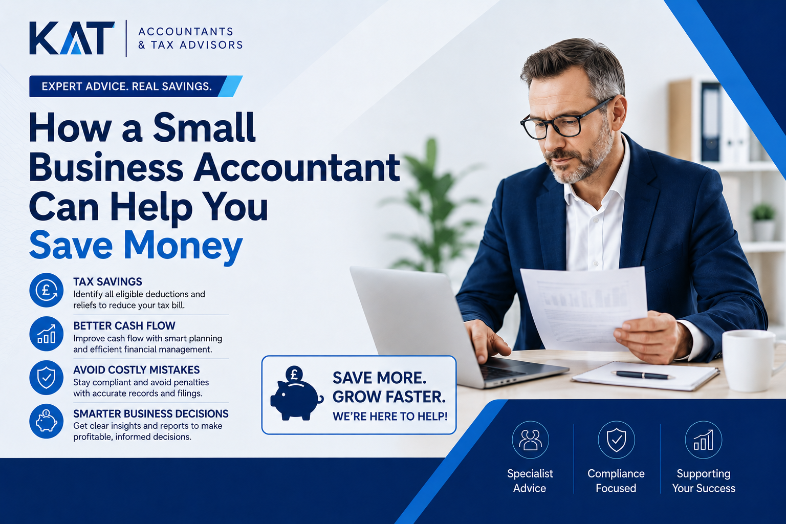 How a Small Business Accountant Can Help You Save Money